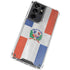 Dominican Republic Flag Faded Galaxy S21 Ultra 5G Clear Case